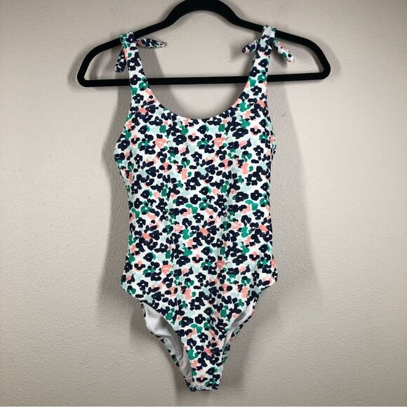 Carve Designs Sandhaven One Piece Swimsuit Multicolored Ties Size XS - Picture 1 of 7